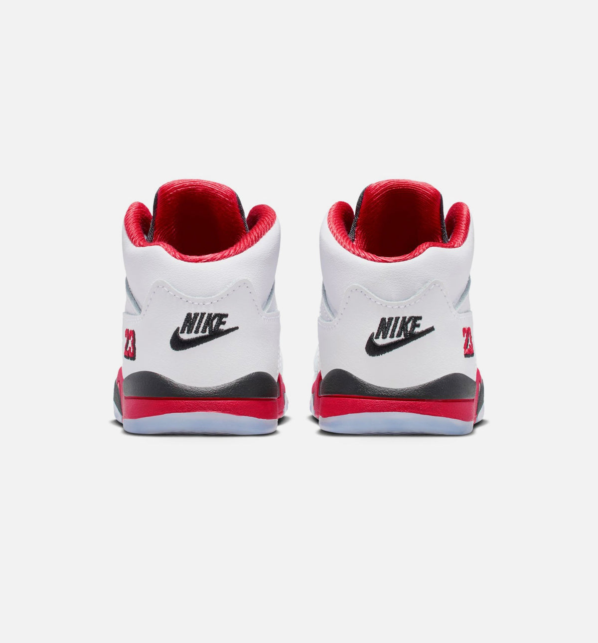 Air Jordan 5 Retro Fire Red Infant & Toddler Shoes - Fire Red/White