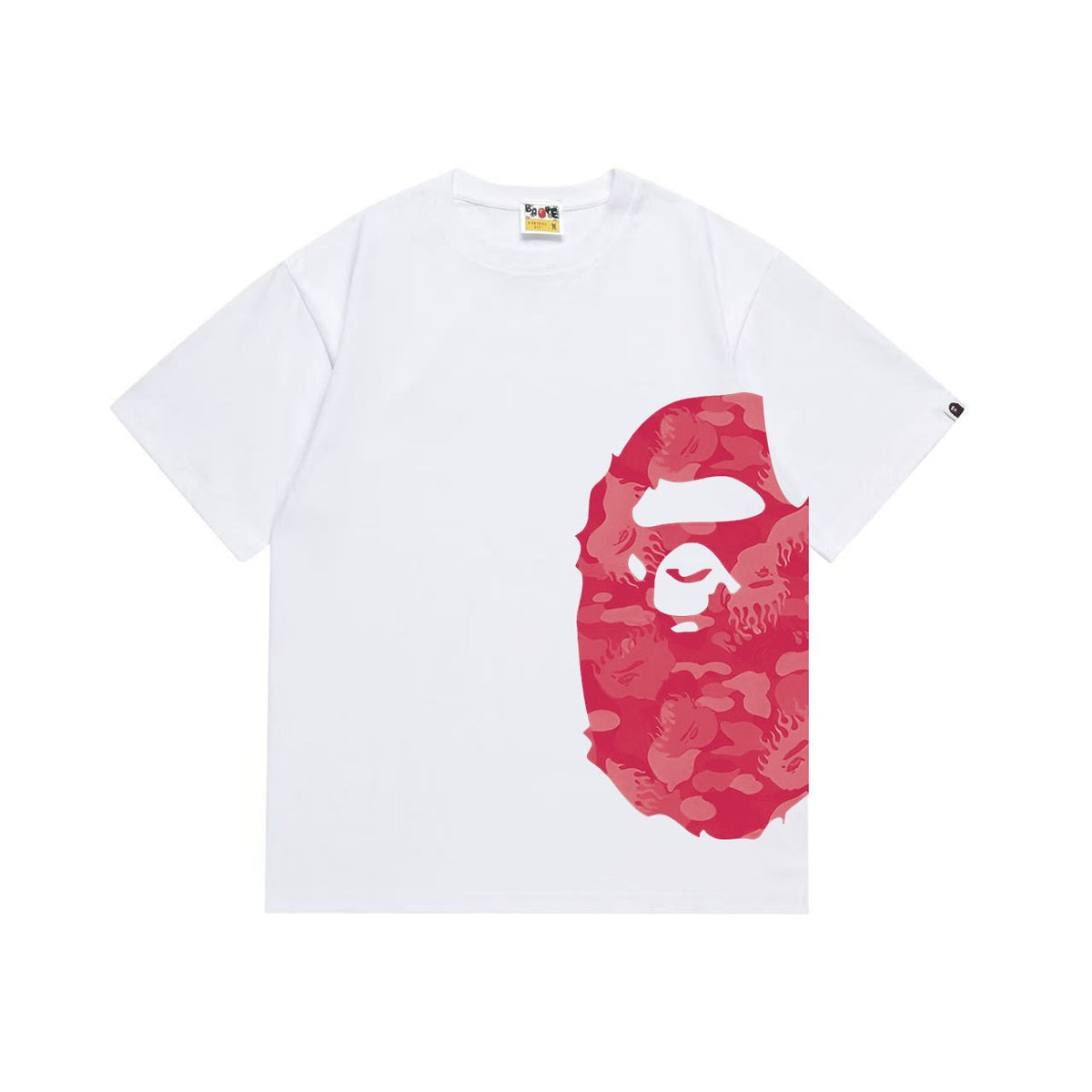 BAPE Pink Camo Ape Head Graphic T-Shirt