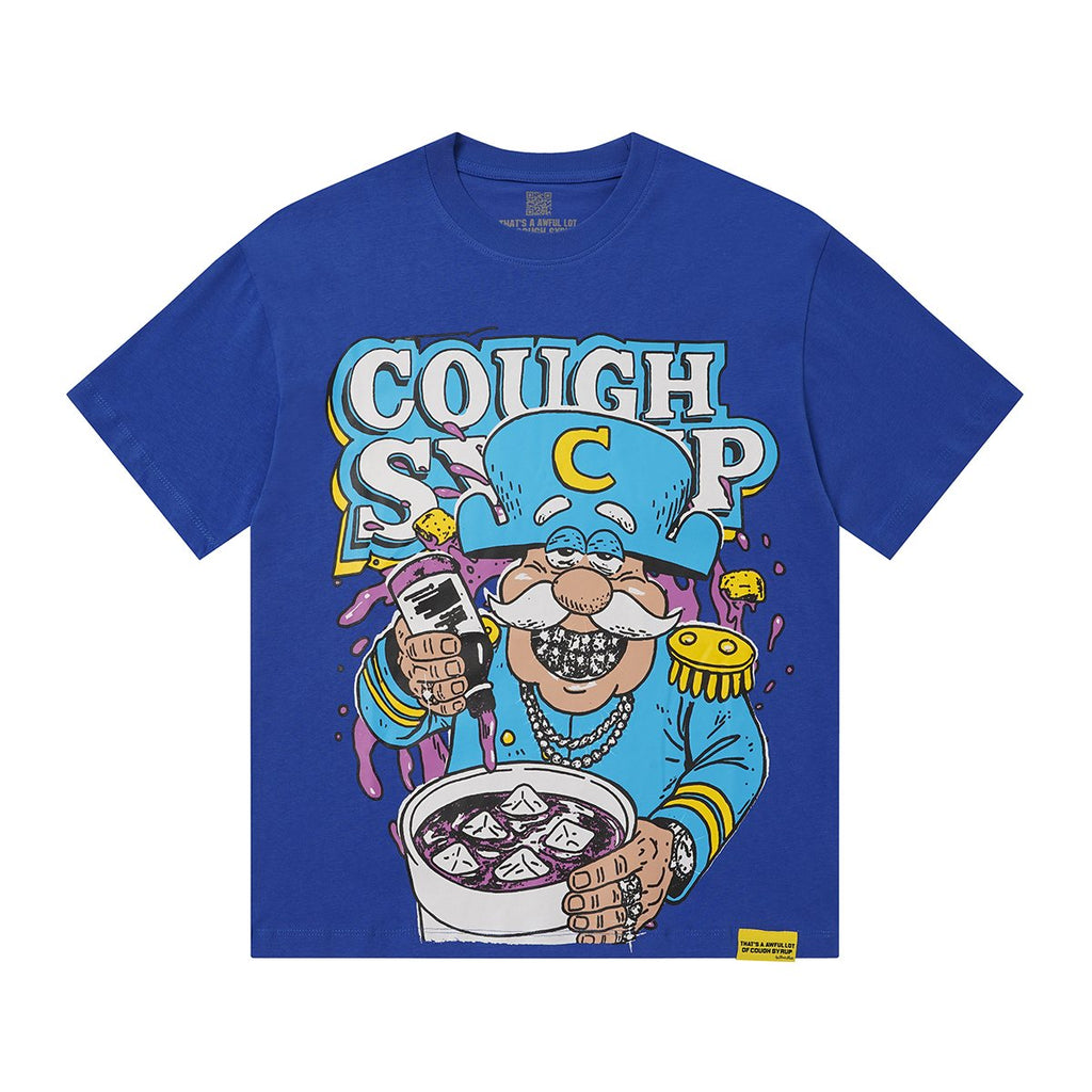 THAT'S A AWFUL LOT OF COUGH SYRUP Cartoon Graphic T-Shirt