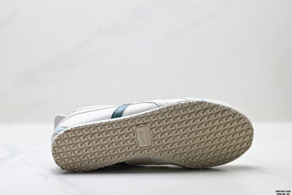 Onitsuka Tiger Retro Low Top White Light Blue Unisex Shoes Style 16