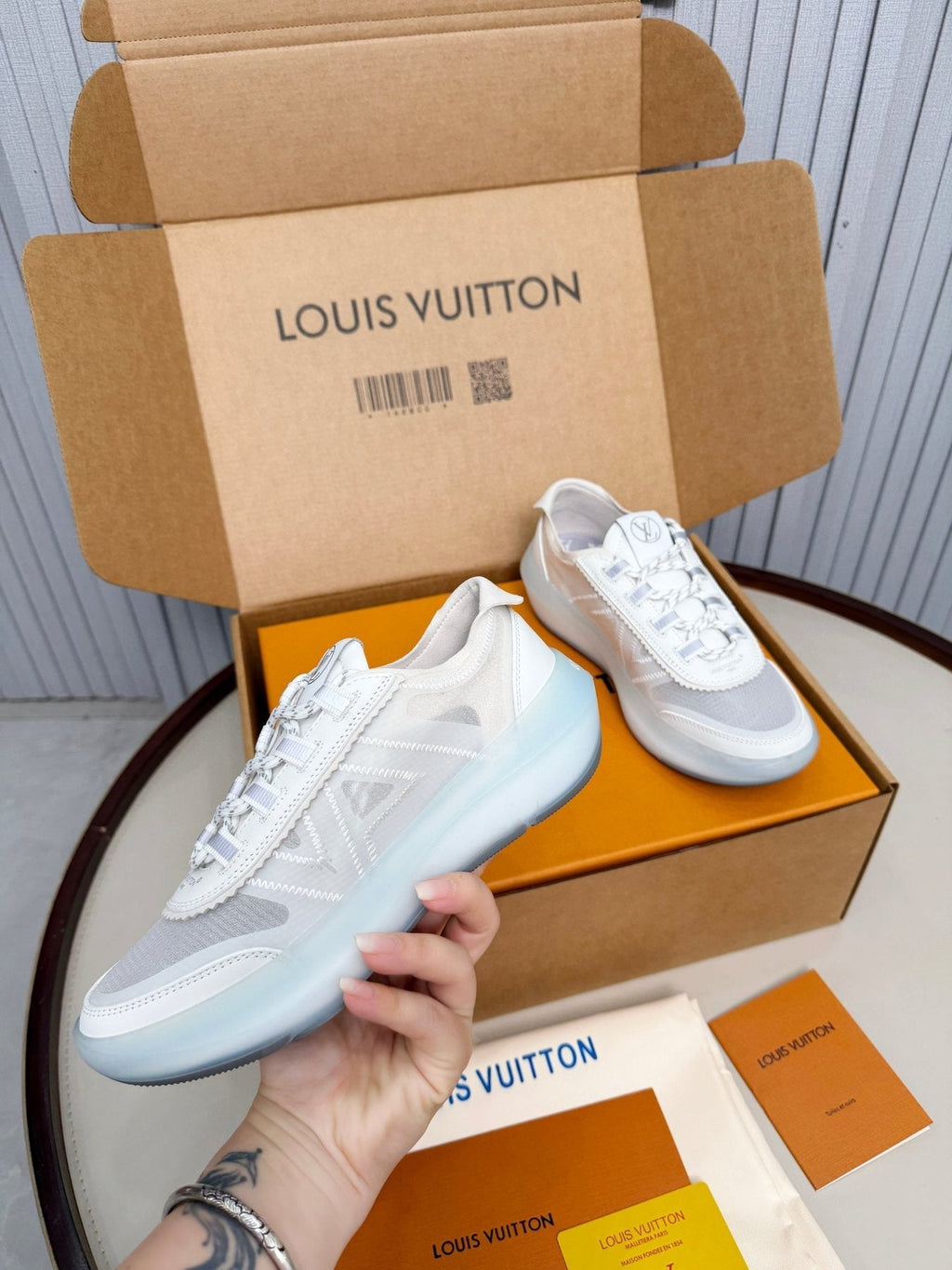 Louis Vuitton Women's Sprint Mesh Sneakers
