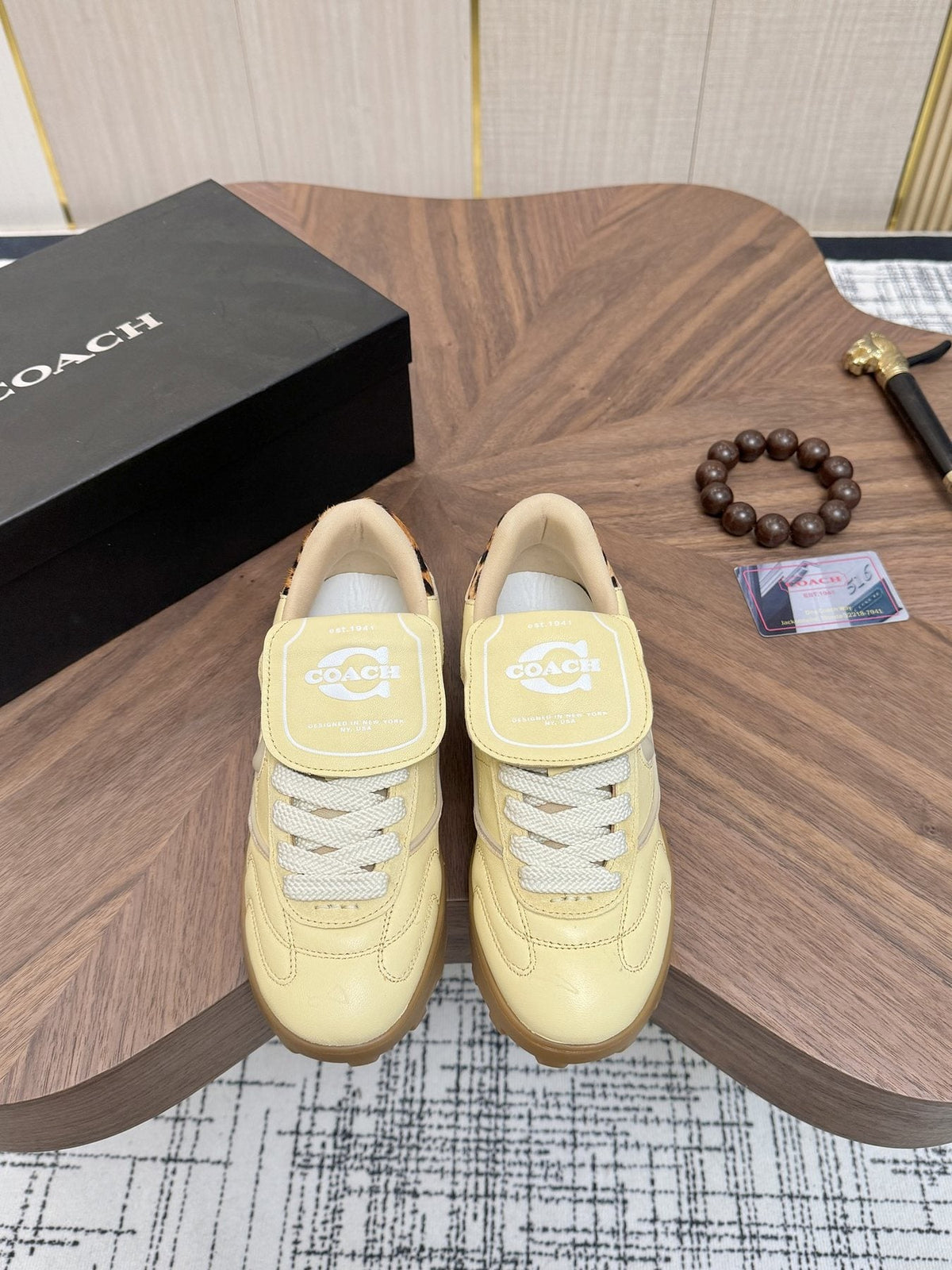 Coach Match Low-Top Sneakers