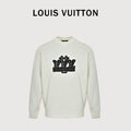 Louis Vuitton LV Beaded Embroidered Sweatshirt - White